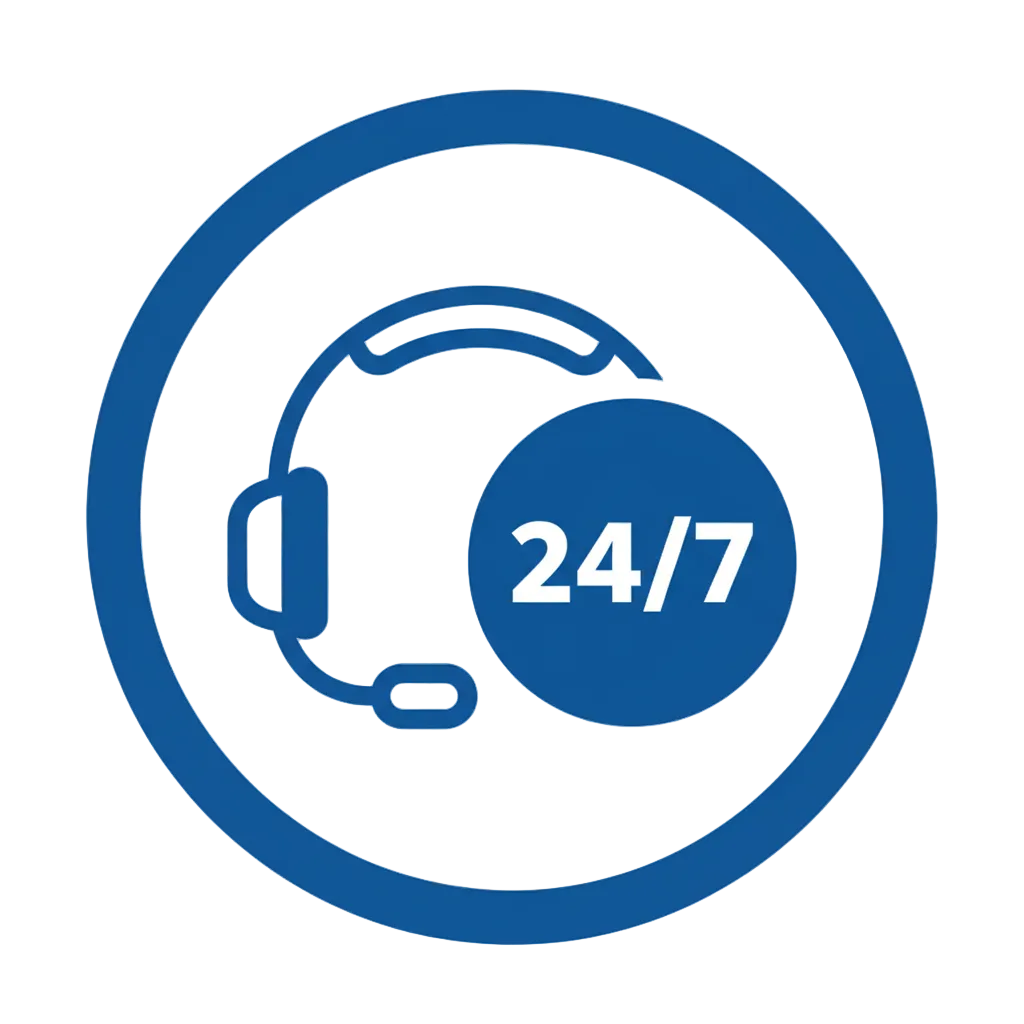24x7 support icon