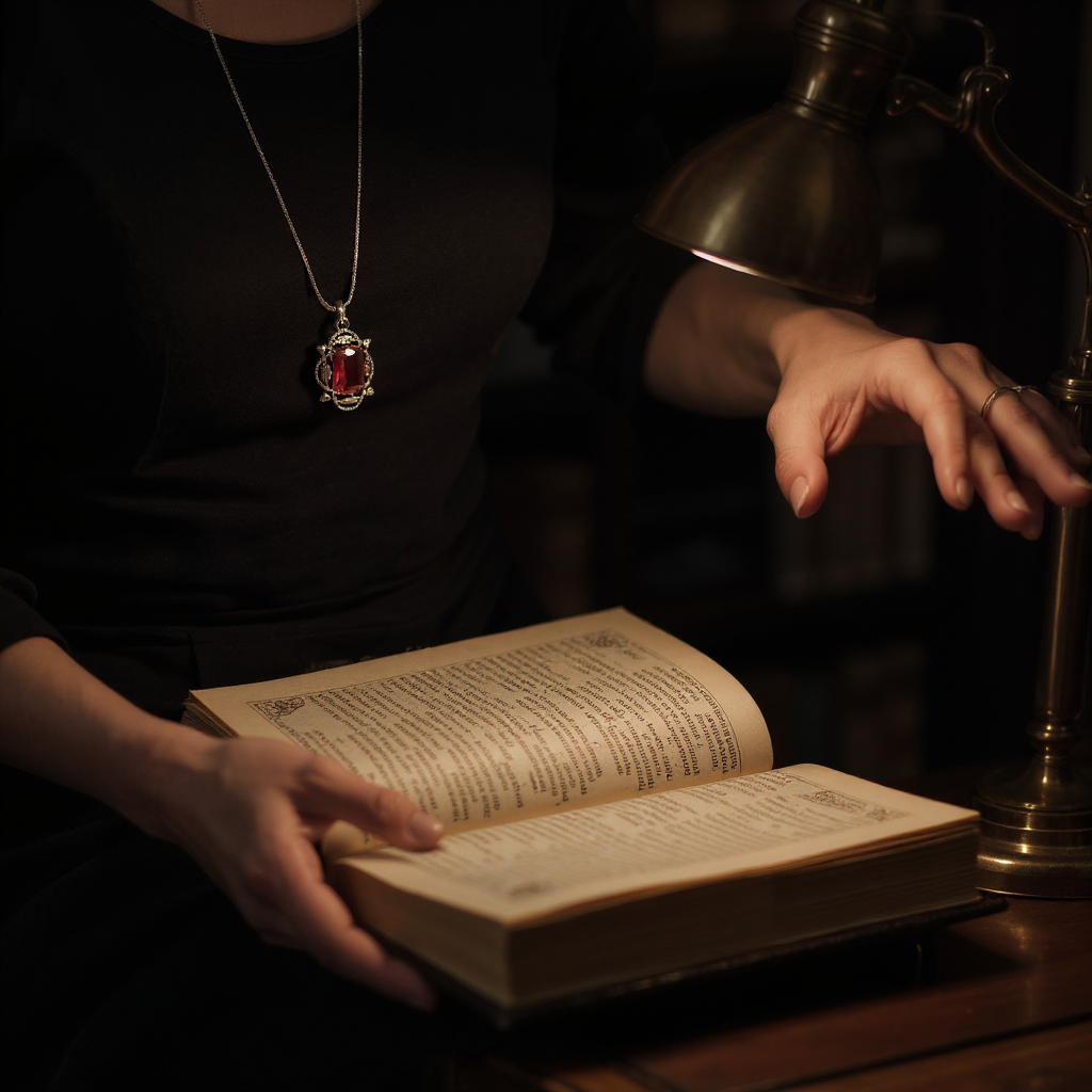 ❤️ Ruby Radiance ❤️!! Elegant Silver Jewelry Set with Ruby Gemstone Pendant Necklace and Matching Earrings