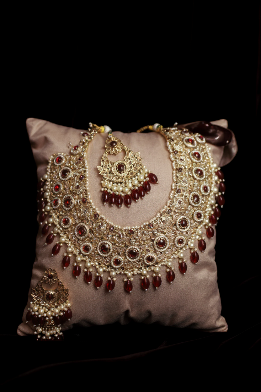 👑 Royal Bridal Jewelry Set 👑