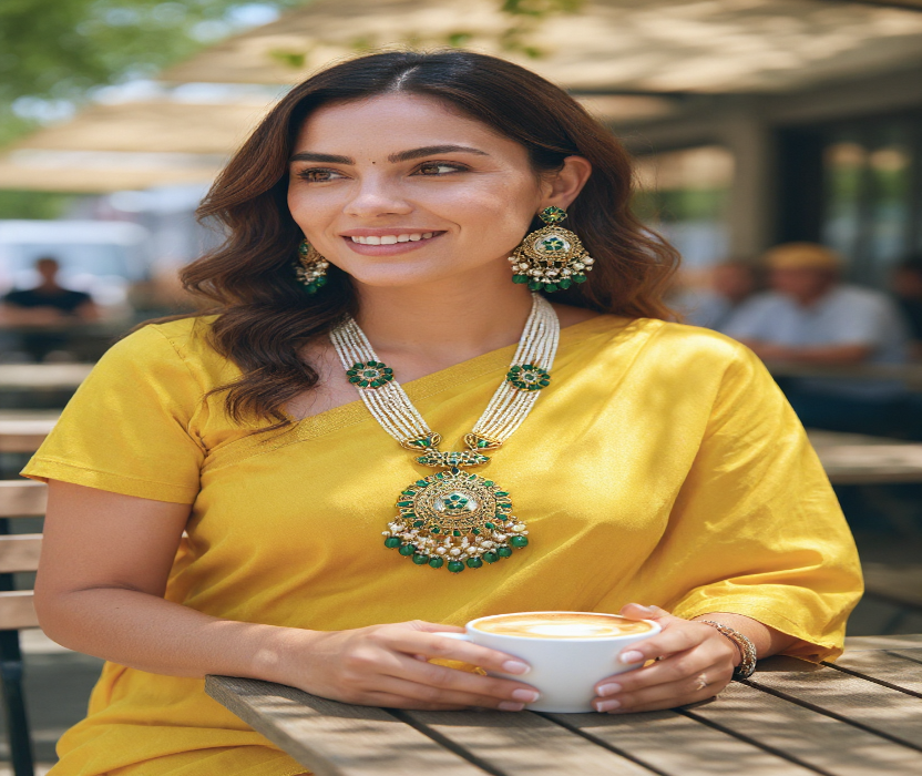 💚 Royal Emerald Pearl Set 💚