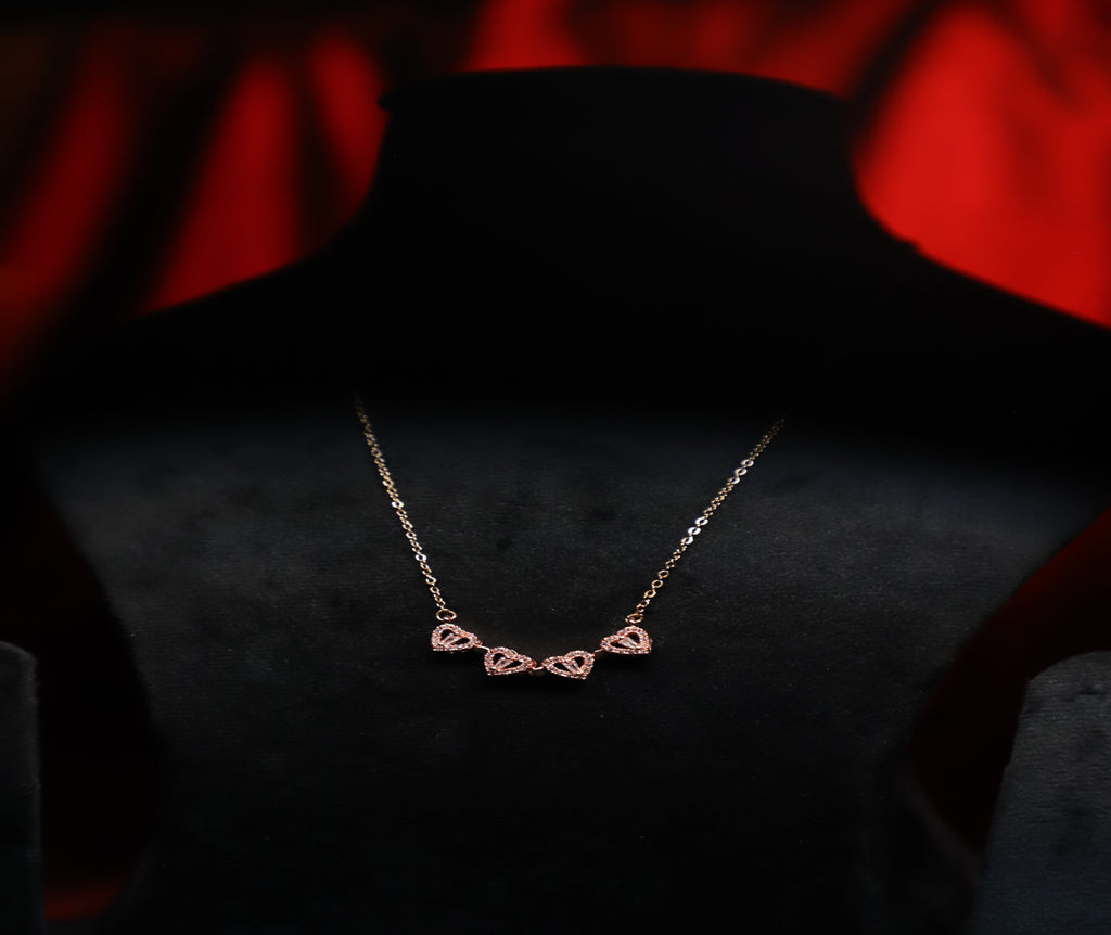 ✨ Golden Blossom Pendant ✨!! Elegant Gold Tone Floral Pendant Necklace for Women